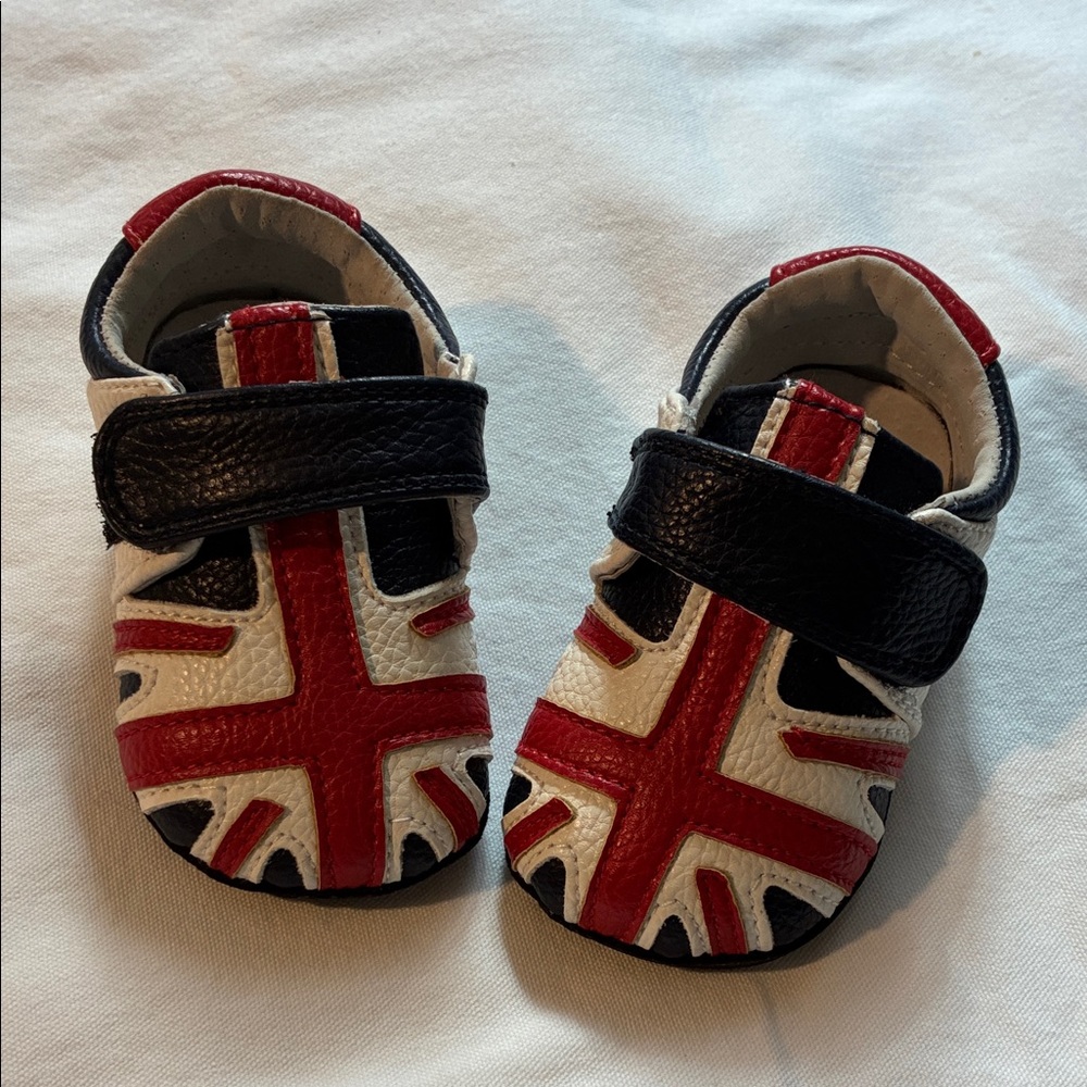 Union Flag Baby Walker Shoes